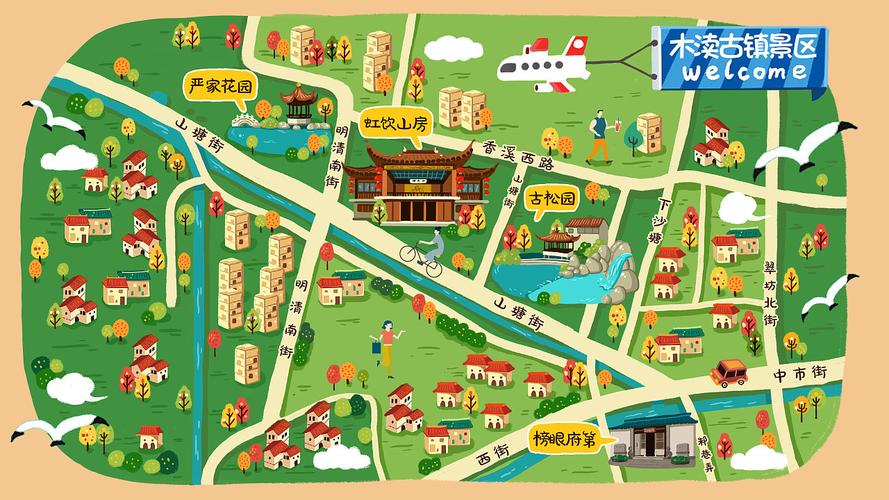 手繪地圖：一機(jī)在手，智慧景區(qū)游覽無(wú)憂(yōu)